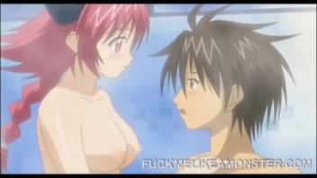 Anime babe fucking cock after blowjob